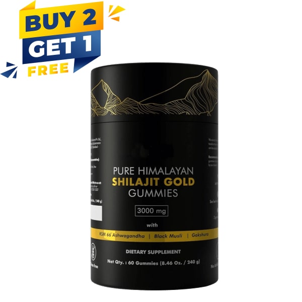 Pure Himalayan Shilajit Gold Gummies